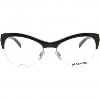 Jil Sander J 2010 A Armazones para Mujer Negros, Lentes Recetados Para Mujer Negros, Gafas Recetadas para Mujer Negras