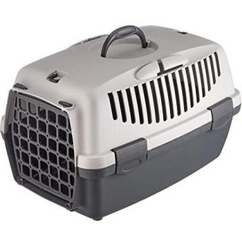 Trixie Traveller Capri I Pet Carrier, 48 cm, Light Grey/Dark Grey