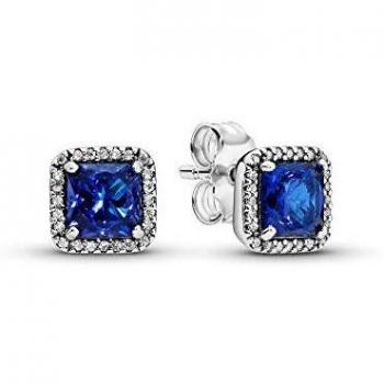 Pandora Pendientes de botón Mujer plata - 290591NBT