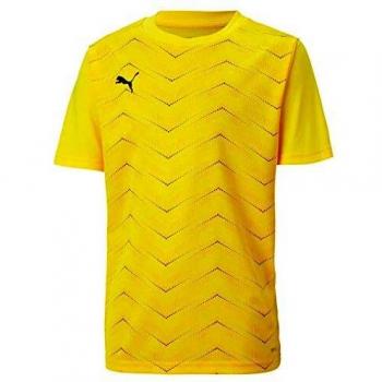 Puma ftblNXT Graphic Core Jr Camiseta de Manga Corta, Niños, Amarillo