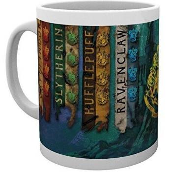 GB eye, Harry Potter, Banderas de Las Casas, Taza