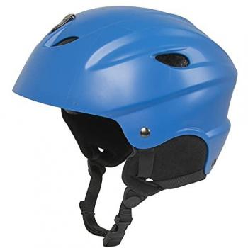 M-Wave Casco de Esquí ABS Azul Mate Talla 55-58 cm Unisex Adulto