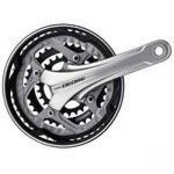 Shimano deore t-611 grossissement 3 x 10 pédalier avec anneau de protection chaîne + cuvette