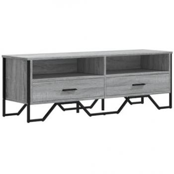 Mueble de TV madera de ingeniería gris sonoma 122x34x41 cm