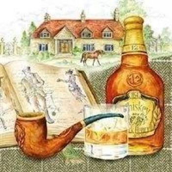 ambiente Servilletas Diseño: Whiskey-20servilletas Pro Paquete, 33x 33cm