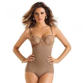 Leonisa Faja Control Invisible Fuerte Alta Visón 2XL