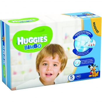 Pañales Huggies Bimbo - Talla 5, 11-25 kg - 42 pañales
