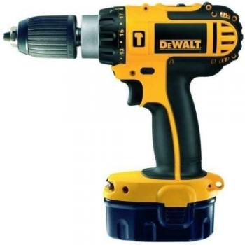 DeWALT DC735KA - Taladro (Nickel-Cadmium (NiCd), Negro, Amarillo)