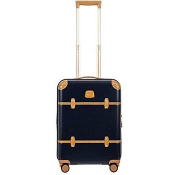 Bric's Bellagio 55cm Blue/Tobacco Spinner Trolley