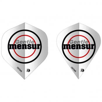 Bulls B-Star Standard-A Mensur Suljovic Flights. Plumas estándar, Unisex Adulto, Blanco