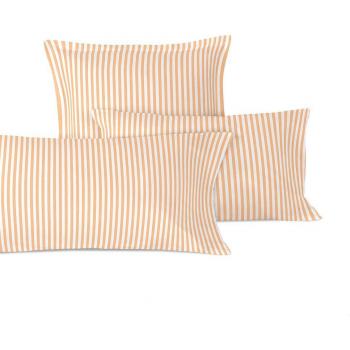 Funda de almohada HAPPYFRIDAY Layering Melocotón 100% Algodón 150 TC - Fabricado en España