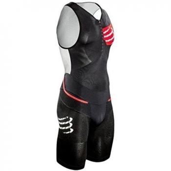 Compressport TR3 Aero, Traje de Triatlón para Hombre, Negro, S
