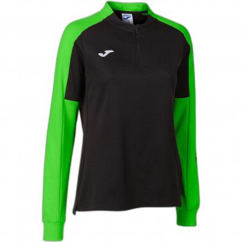 Eco Championship Women's Sweatshirt Black Fluorescent Green