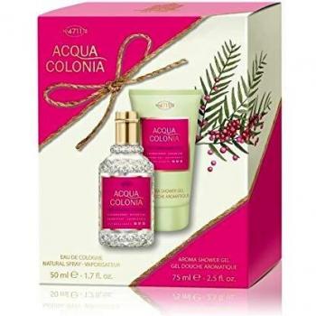 4711 Set para mujer Pimienta rosa y pomelo, Eau de cologne 50 ml + Gel de ducha 75 ml