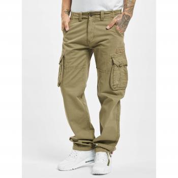 Alpha Industries Jet Cargo Pants - Dark Olive, Men's Casual Trousers