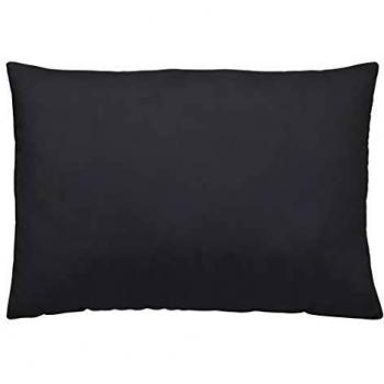 NATURALS Funda de Almohada Gris Oscuro 45x110 cm