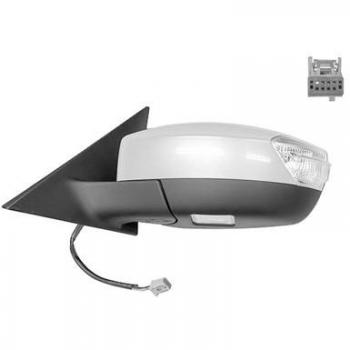 Espejo retrovisor VAN WEZEL 1869817 con ajuste manual, diseño aerodinámico, cristal convexo para mayor visibilidad, montaje fácil y compatible con varios modelos de vehículos