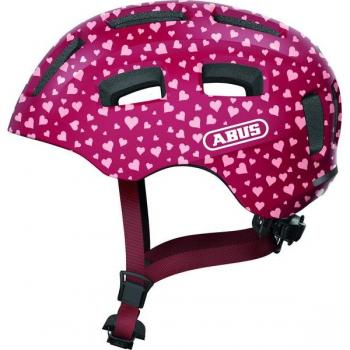 Abus Youn-I 2.0 Cherry Heart Kids Bicycle Helmet Size S (48-54 cm)