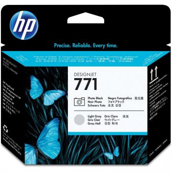 HP CE020A - Cabezal de impresión, negro/gris claro