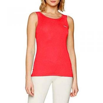 Columbia Peak To Point Novelty - Camiseta de Tirantes para Mujer, Mujer, Camiseta de Tirantes para Mujer, 1710451, Rojo Coral, Medium