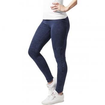 Urban Classics Women's Denim Jersey Leggings - XS to 5XL - Blue