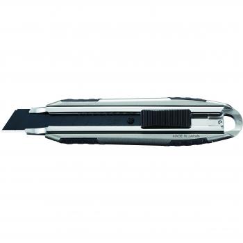 OLFA MXP-AL - Cúter de aluminio con bloqueo automático y cuchilla extra afilada de 18 mm