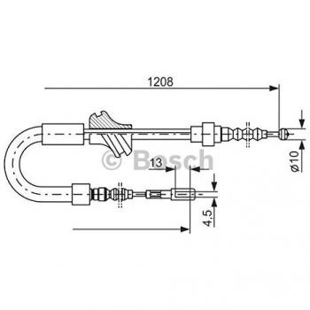 Bosch 1987477058 cable de freno