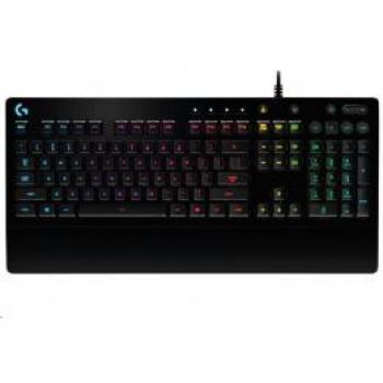 Teclado Gaming Logitech G213 Prodigy con Retroiluminación RGB y Diseño Ergonomico CZ/SK