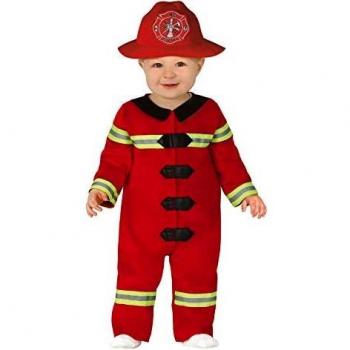 Generique - Disfraz de Bombero bebé - 12-18 Meses