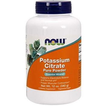 Now Foods Pure Potassium Citrate Powder 340g