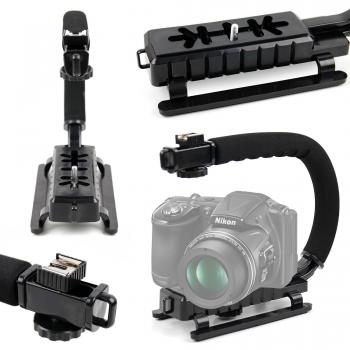 Estabilizador para cámara Nikon Coolpix A10 , A300 , A900 , AW120 , AW130 , B500 , B700 , L29 , L30 , L31 , L330 , L340 - DURAGADGET