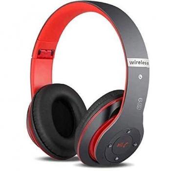 Auriculares Cerrados Inalámbricos 6S, Alta fidelidad Estéreo Auriculares Estéreo Inalámbricos Plegables, Micrófono Incorporado, Micro SD/TF, FM