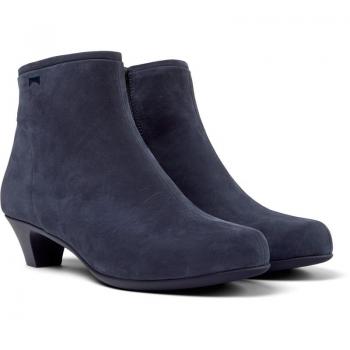 CAMPER Helena Ankle Boots for Women - Blue, Size 42, Suede