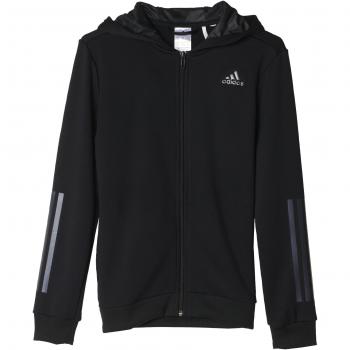 adidas Yb Tr Fz Hoodie Sudadera, Niños, Negro, 140