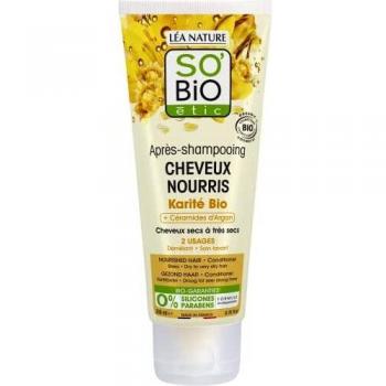 SO'BiO étic Après-Shampoing Karité/Argan Bio Nourrissant 200 ml - Lot de 2