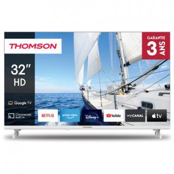 Televisor LED 32 Thomson 32HG2S14W HD Smart Google TV Wi-Fi Blanco