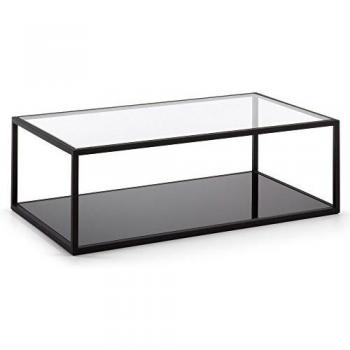 Mesa de centro rectangular Blackhill 110 x 60 cm negro