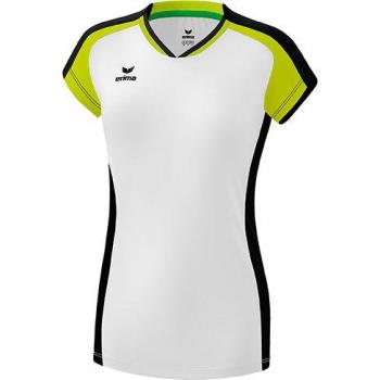 Erima Gandia Women's Sleeveless Tank Top - White / Black / Bio Lime, Size 44