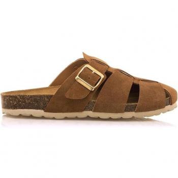 Sandalias de Piel Liliane marrón Mustang