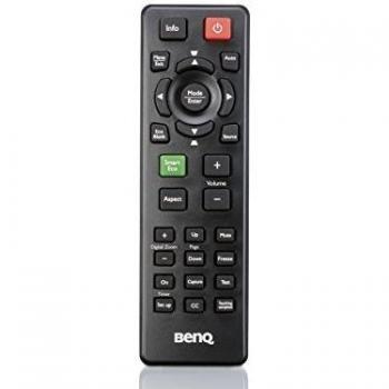 Mando a distancia BenQ RCX022 negro para proyectores de las series MX616ST, MW817ST, MX662 y MS517