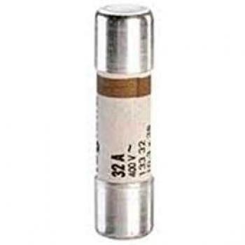 Cartucho cilíndrico doméstico Legrand 10,3x38 mm con indicador - 32 A - 400 V