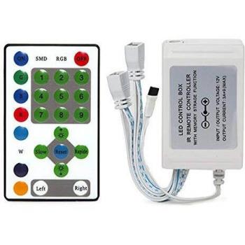 Greenice | Controlador Tira Digital 12VDC Chasing Mágica Mando a Distancia