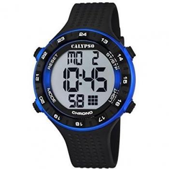 Calypso Watches Calypso watches K5663/2 - Reloj de Pulsera Hombre, plástico, Color Negro