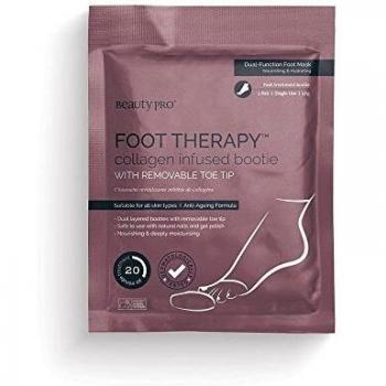Calcetines Revitalizantes con Colágeno y Puntas de Dedos Extraíbles BeautyPro (1 Par)