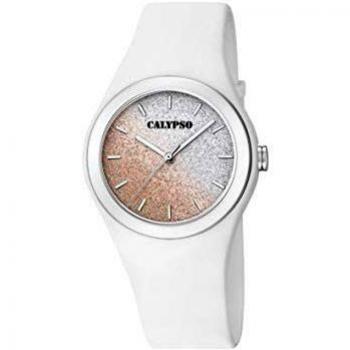 Calypso Reloj Analógico para Mujer de Cuarzo con Correa en Silicona K5754/1