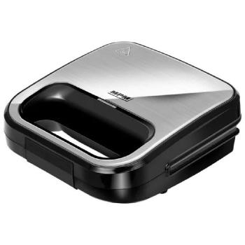 Sandwichera MPM MOP-49M - 800 W, 4 rebanadas, Negro-Inoxidable