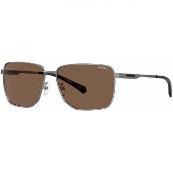 Polaroid Ruthenium/Brown Sunglasses PLD 2143/G/S/X, Multicolor male, Size: 62 MM