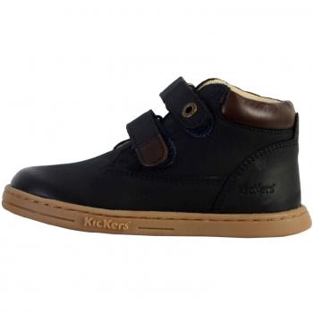 Kickers Tackeasy Leather Baby Ankle Boots