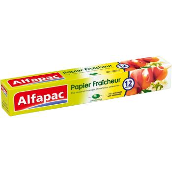 Alfapac - Papel aluminio para alimentos, pack de 3, 12 m