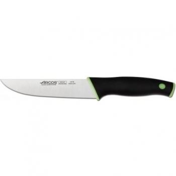 Arcos Serie Dúo, Cuchillo de Cocina, Hoja de 150 mm, Mango Color Negro Verde